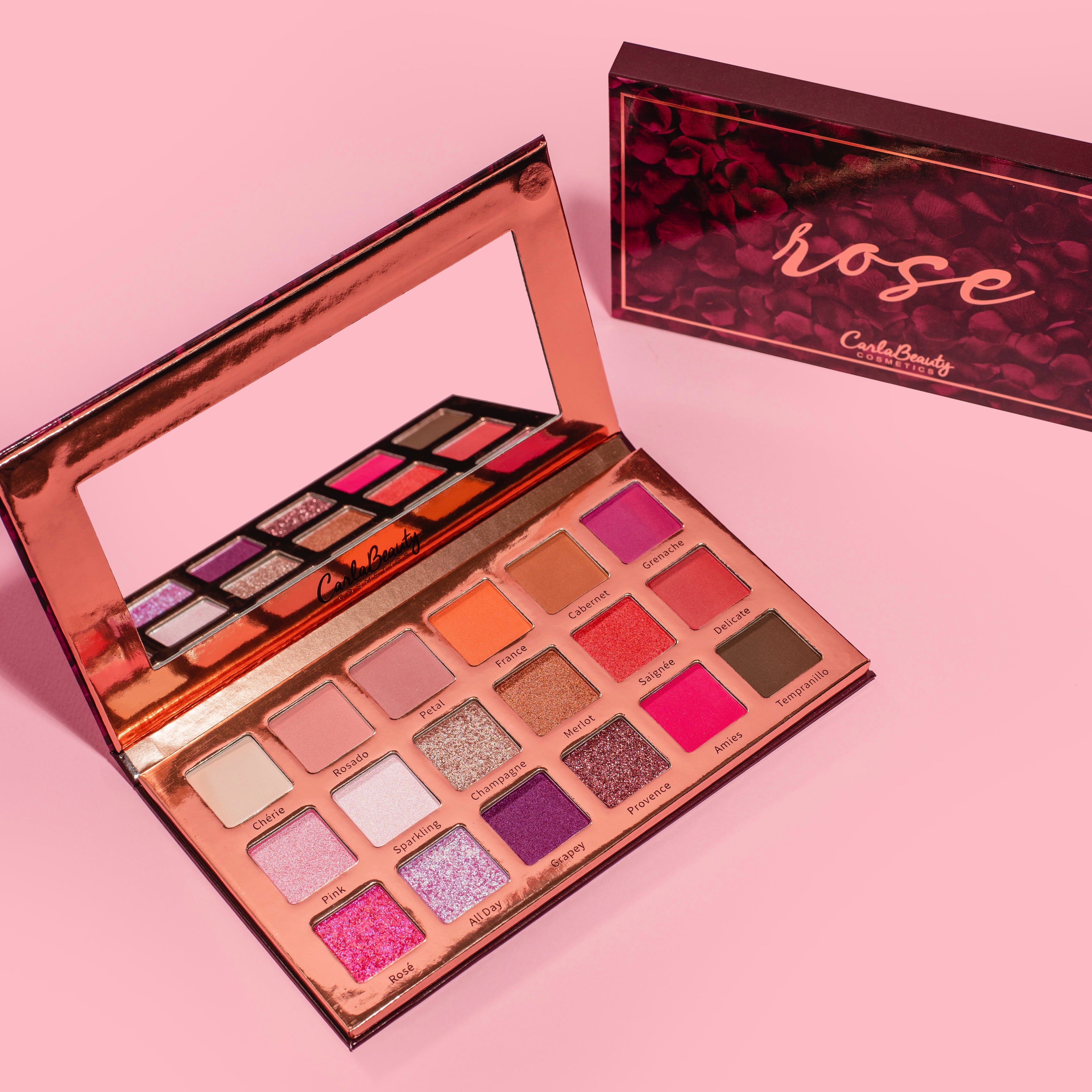 Rosé Collection & Eye Brush Set